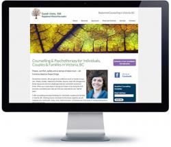 victoria web design for counselling