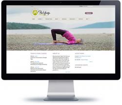 victoria web design for Saanich Peninsula Yoga Centre