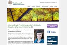 victoria web design for counselling