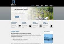affordable cms web design for industrial and utility company, Vancouver Island