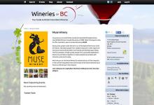 affordable drupal cms web design for B.C. Wineries